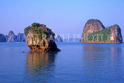 VIETNAM, Halong Bay, Karst limestone formations, VT699JPL