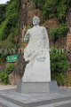 VIETNAM, Halong Bay, Ti Top Island, Soviet cosmonaut Gherman Titov statue, VT1790JPL