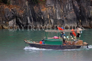 VIETNAM, Halong Bay, traditional fishing boat, VT1799JPL