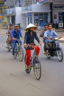 VIETNAM, Hanoi, bicycle traffc, VT653JPL