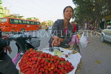 VIETNAM, Hanoi, roadside strawberry vendor, VT579JPL