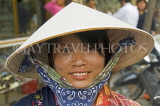 VIETNAM, Hanoi, vendor in conical hat, VT591JPL