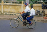 VIETNAM, Hoi An, school boys on bicycle, VT691JPL
