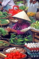 VIETNAM, Hoi An, vegetable market and vendor, VT515JPL
