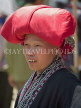 VIETNAM, Lao Cai province, Sapa, Red Yao woman with  turban, VT540JPL