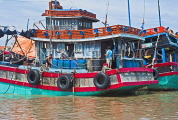 VIETNAM, Mekong Delta, boats along the waterways, VT703JPL