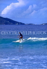 VIRGIN ISLANDS (British), Tortola, Apple Bay, surfer, BVI1189JPL