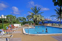 VIRGIN ISLANDS (British), Tortola, Nanny Cay Resort, pool area, BVI1355JPL