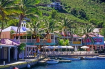 VIRGIN ISLANDS (British), Tortola, Sopers Hole, waterfront and shops, BVI1183JPL
