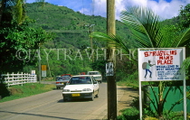VIRGIN ISLANDS (British), Tortola, restaurant sign, Sea Cows Bay, BVI1394JPL