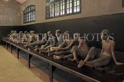 Vietnam, HANOI, Hoa Lo Prison, recreation of prisoners held in cruel conditions, VT779JPL