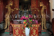 Vietnam, HANOI, Hoan Keim Lake, Ngoc Son Temple, shrine room, VT1589JPL