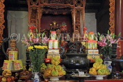 Vietnam, HANOI, Hoan Keim Lake, Ngoc Son Temple, shrine room, VT1592JPL