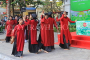 Vietnam, HANOI, Hoan Kiem Lake area, free cultural dance performance, VT1727JPL