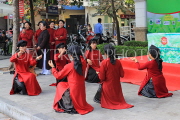 Vietnam, HANOI, Hoan Kiem Lake area, free cultural dance performance, VT1729JPL