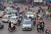 Vietnam, HANOI, Hoan Kiem Lake area, traffic, VT1395JPL