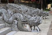Vietnam, HANOI, Imperial Citadel of Thang Long, Dragon Steps, VT886JPL