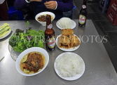 Vietnam, HANOI, Old Quarter, Bun Cha Huong Lien restaurant, Bun Cha dishes, VT1846JPL