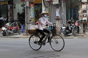 Vietnam, HANOI, Old Quarter, Street Vendor, riding bicycle, VT1503JPL