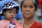 Vietnam, HANOI, Old Quarter, grandmother and child, VT1291JPL
