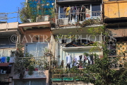 Vietnam, HANOI, Old Quarter, houses with balconies, VT1185JPL