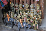 Vietnam, HANOI, Old Quarter, shop sellling wood puppets, VT1100JPL