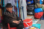 Vietnam, HANOI, Old Quarter, street scene, and elderly man, VT1476JPL 4000