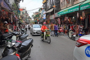 Vietnam, HANOI, Old Quarter, street scene and traffic, VT935JPL