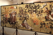 Vietnam, HANOI, Vietnam Fine Arts Museum, exhibits, laquer painting, VT797JPL