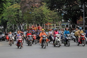 Vietnam, HANOI, motorbike traffic, VT1420JPL