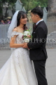Vietnam, HANOI, wedding couple, bride and groom posing for photos, VT1256JPL