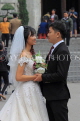 Vietnam, HANOI, wedding couple, bride and groom posing for photos, VT1257JPL