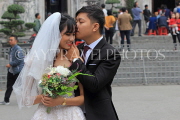 Vietnam, HANOI, wedding couple, bride and groom posing for photos, VT1259JPL