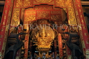 Vietnam, Ninh Binh, BAI DINH TEMPLE, Kuan-Lin Hall, Bodhisattva Goddess statue, VT2221JPL