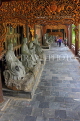 Vietnam, Ninh Binh, BAI DINH TEMPLE, corridor of Arhat statues, VT2172JPL