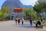 Vietnam, Ninh Binh, HOA LU, Dinh Tien Hoang Temple, gateway, VT1989JPL