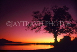ZIMBABWE, Mana Pools National Park, sunrise and lake view, ZIM45JPL