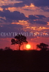 ZIMBABWE, sunset near Lake Kariba, ZIM15JPL