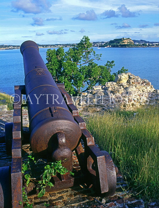 ANTIGUA, Fort James canon, ANT638JPL