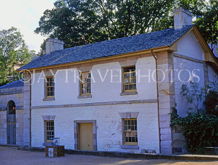 AUSTRALIA, New South Wales, SYDNEY, The Rocks, Cadman's Cottage, AUS185JPL