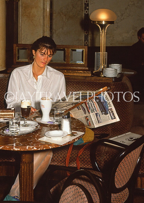 Austria, VIENNA, Cafe Central, traditional coffee house, VIE232JPL
