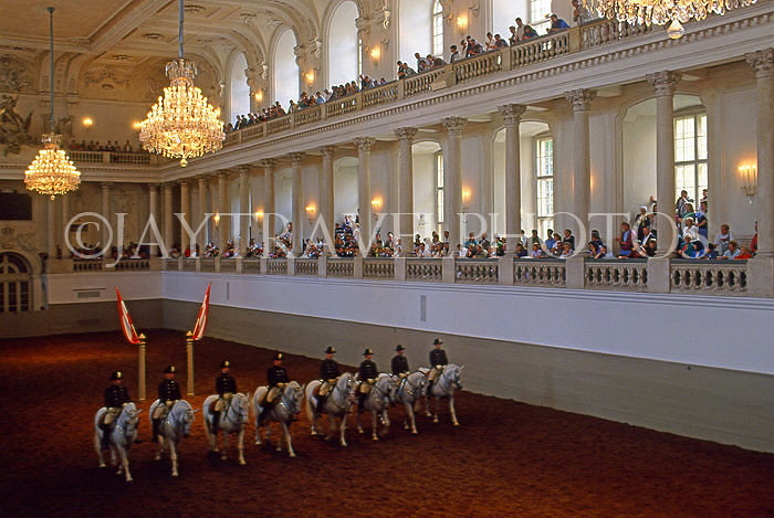 Austria, VIENNA, Spanish Riding School performance, VIE459JPL