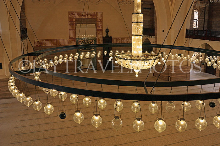 BAHRAIN, Manama, Grand Mosque (Ahmed Al-Fateh Islamic Centre), interior, BHR259JPL