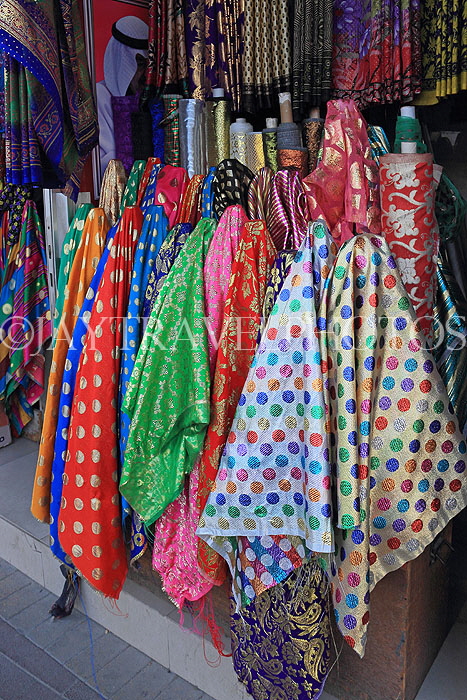 BAHRAIN, Muharraq, Souk (souq), clothes shop front, BHR855JPL