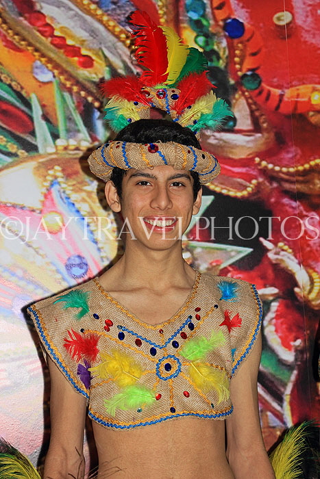BOLIVIA, cultural show, carnival dancer, BOL123JPL