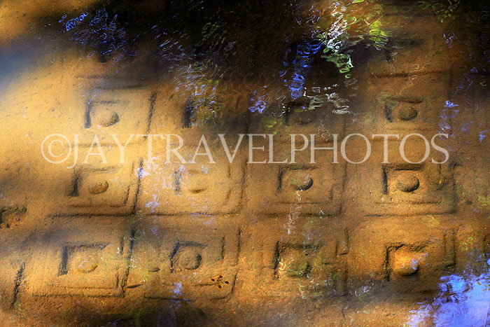 CAMBODIA, Siem Reap Prov, Kulen Mountain, River of 1000 Lingas, CAM2434JPL