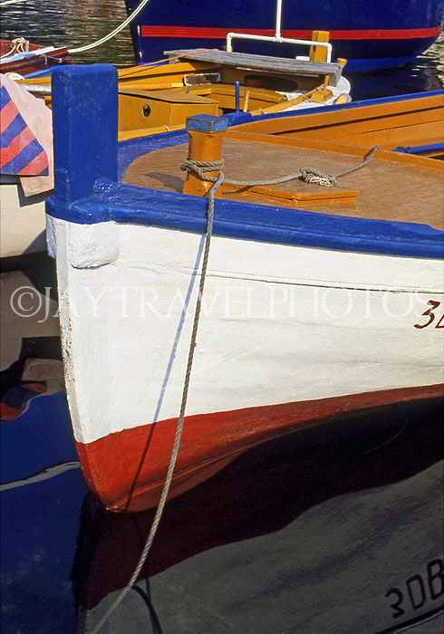 CROATIA, Elaphite Islands (Dubrovnik Coast), SIPAN, fishing boat, CRO382JPL