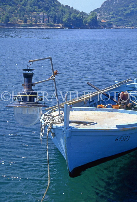 CROATIA, Elaphite Islands (Dubrovnik Coast), SIPAN, fishing boat, CRO402JPL