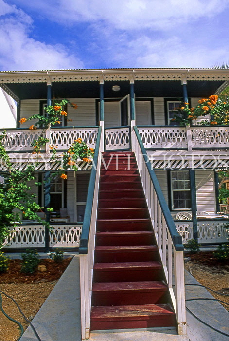 Cayman Islands, GRAND CAYMAN, house along Boggy Sands Road, CAY218JPL
