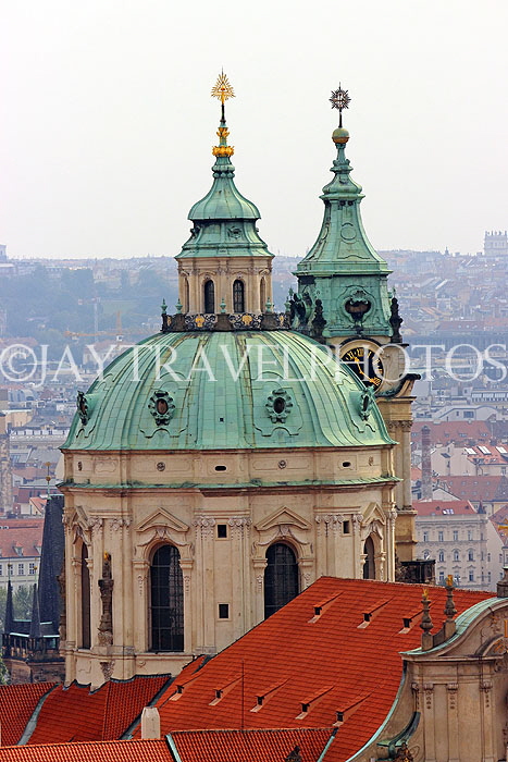 Czech Rep, PRAGUE, Mala Strana, St Nicholas Church, CZ1573JPL